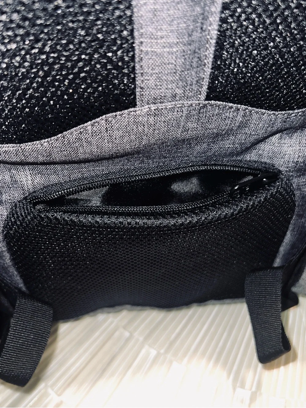 New Era Grey and Black 'martin.' Backpack